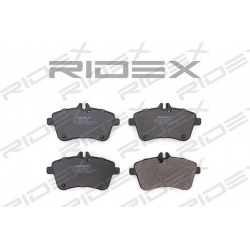 stabdžių trinkelių rinkinys, diskinis stabdys
                                RIDEX                                       