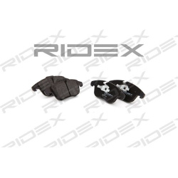 stabdžių trinkelių rinkinys, diskinis stabdys
                                RIDEX                                       