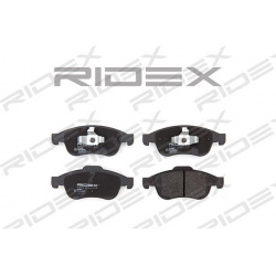 stabdžių trinkelių rinkinys, diskinis stabdys
                                RIDEX                                       