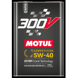 Alyva sportinė MOTUL 300V 5W40 Competition 5L EsterCore Technology
                                MOTUL                    