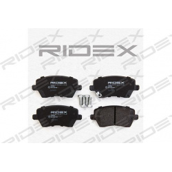 stabdžių trinkelių rinkinys, diskinis stabdys
                                RIDEX                                       