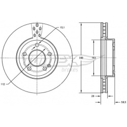stabdžių diskas (1vnt)
                                TOMEX Brakes                                                TX72-31,