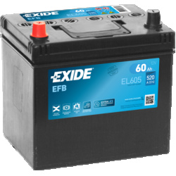 starterio akumuliatorius
                                EXIDE                                                EL605, EXIDE, E