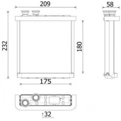 šilumokaitis, salono šildymas BEHR *** PREMIUM LINE ***
                                MAHLE                              