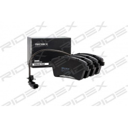 stabdžių trinkelių rinkinys, diskinis stabdys
                                RIDEX                                       