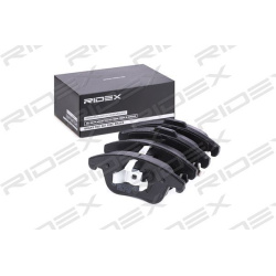 stabdžių trinkelių rinkinys, diskinis stabdys
                                RIDEX                                       