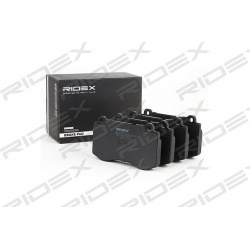 stabdžių trinkelių rinkinys, diskinis stabdys
                                RIDEX                                       