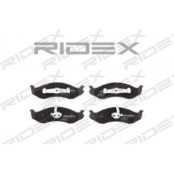 stabdžių trinkelių rinkinys, diskinis stabdys
                                RIDEX                                       