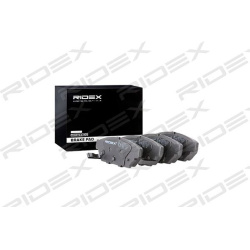 stabdžių trinkelių rinkinys, diskinis stabdys
                                RIDEX                                402B093