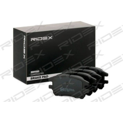 stabdžių trinkelių rinkinys, diskinis stabdys
                                RIDEX                                       