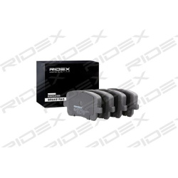 stabdžių trinkelių rinkinys, diskinis stabdys
                                RIDEX                                402B043