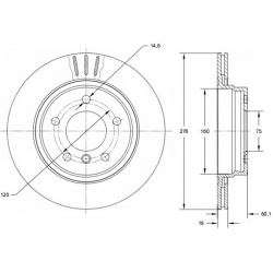 stabdžių diskas (1vnt)
                                TOMEX Brakes                                                TX71-57,