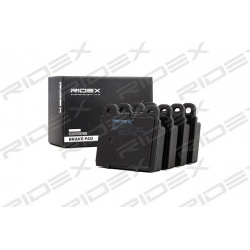 stabdžių trinkelių rinkinys, diskinis stabdys
                                RIDEX                                       