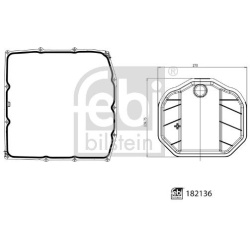 hidraulinių filtrų komplektas, automatinė transmisija
                                FEBI BILSTEIN                       
