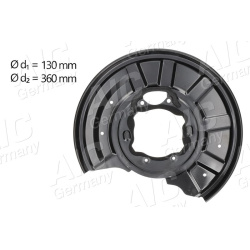 apsauginis skydas, stabdžių diskas NEW MOBILITY PARTS
                                AIC                                  