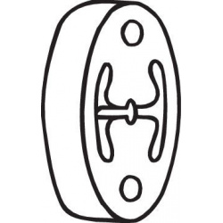 laikiklis, išmetimo sistema
                                BOSAL                                                255-820, Ne