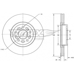 stabdžių diskas (1vnt)
                                TOMEX Brakes                                                TX73-19,