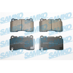 stabdžių trinkelių rinkinys, diskinis stabdys
                                SAMKO                                5SP2173