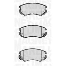 stabdžių trinkelių rinkinys, diskinis stabdys
                                MAGNETI MARELLI                             