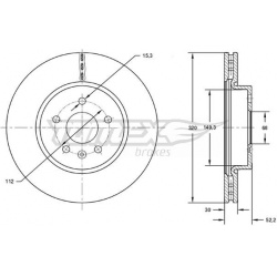 stabdžių diskas (1vnt)
                                TOMEX Brakes                                TX72-56, TOMEX Brakes, T