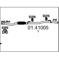 išleidimo kolektorius
                                MTS                                                01.41005, Nenurodyt