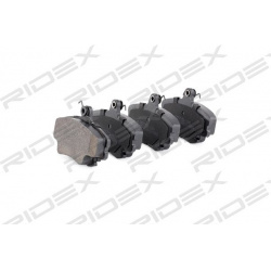 stabdžių trinkelių rinkinys, diskinis stabdys
                                RIDEX                                402B128