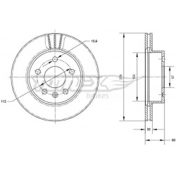 stabdžių diskas (1vnt)
                                TOMEX Brakes                                                TX70-52,