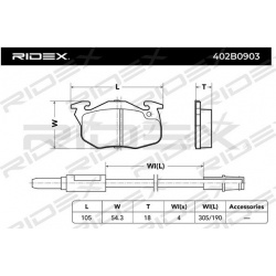 RIDEX                                402B0903, Nenurodytas gamintojas, 402B0903, auto detalė