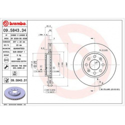 stabdžių diskas (1vnt)
                                MAGNETI MARELLI                                                36040