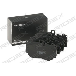 stabdžių trinkelių rinkinys, diskinis stabdys
                                RIDEX                                       