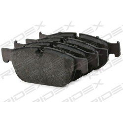stabdžių trinkelių rinkinys, diskinis stabdys
                                RIDEX                                402B116