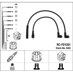 uždegimo laido komplektas
NGK 5402, NGK, 5402