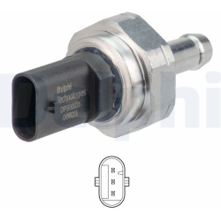 jutiklis, išmetimo slėgis
                                DELPHI                                                DPS00035-12