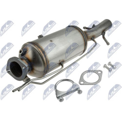 suodžių / kietųjų dalelių filtras, išmetimo sistema
                                NTY                                