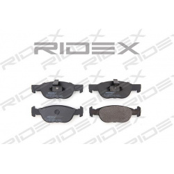 stabdžių trinkelių rinkinys, diskinis stabdys
RIDEX