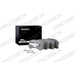 stabdžių trinkelių rinkinys, diskinis stabdys
                                RIDEX                                402B048