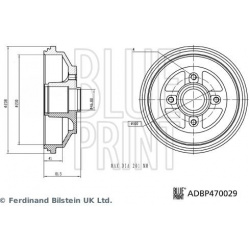 stabdžių būgnas
                                BLUE PRINT                                                ADBP470029, BLUE