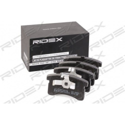 stabdžių trinkelių rinkinys, diskinis stabdys
                                RIDEX                                       