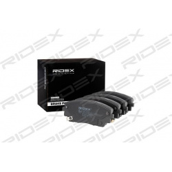 stabdžių trinkelių rinkinys, diskinis stabdys
                                RIDEX                                       