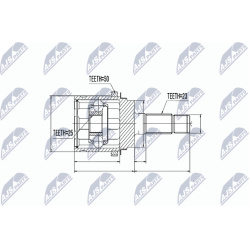 pusašio šarnyras
NTY NPZ-HD-048, NTY, NPZ-HD-048, auto detal