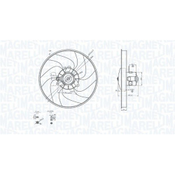 ventiliatorius, radiatoriaus
                                MAGNETI MARELLI                                                0