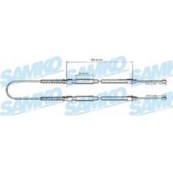 trosas, stovėjimo stabdys
                                SAMKO                                                C0174B, SAMKO
