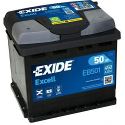 starterio akumuliatorius
                                EXIDE                                                EB501, EXIDE, E