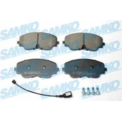 stabdžių trinkelių rinkinys, diskinis stabdys
                                SAMKO                                5SP2270