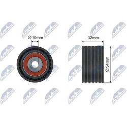 kreipiantysis skriemulys, paskirstymo diržas
                                NTY-SPEC                                       