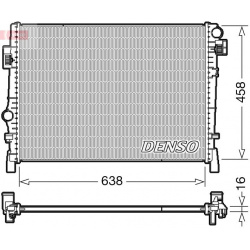 radiatorius, variklio aušinimas
                                DENSO                                                DRM0905