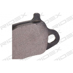 stabdžių trinkelių rinkinys, diskinis stabdys
                                RIDEX                                402B117