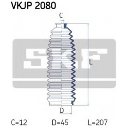 SKF                                                VKJP 2080, SKF, VKJP2080, auto detalė