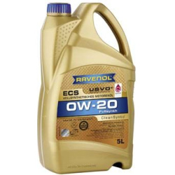 variklio alyva RAVENOL ECS SAE 0W-20
                                                1111102-005-01-999, RAVENOL, 1111102-005