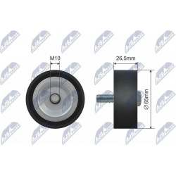 kreipiantysis skriemulys, V formos rumbuotas diržas
                                NTY-SPEC                                